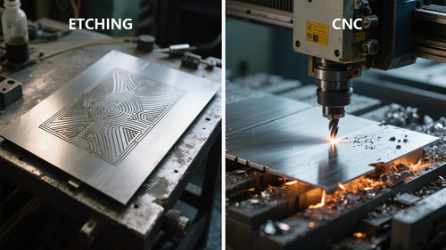Blog công ty mới nhất về Tại sao nên chọn Khắc ăn mòn thay vì Gia công CNC? Khám phá những ưu điểm độc đáo của Khắc ăn mòn