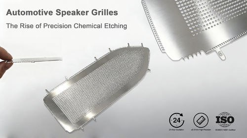 Tin tức công ty mới nhất về Automotive Speaker Grilles: The Rise of Precision Chemical Etching