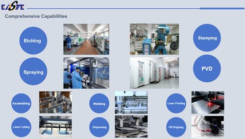 Tin tức công ty mới nhất về What Auxiliary Processing Services Does Xinhaisen Etching Processing Offer?