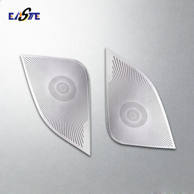 China Metal Etching Service for Custom SUS304 / SUS 316L Gloss Surface Speaker Grilles