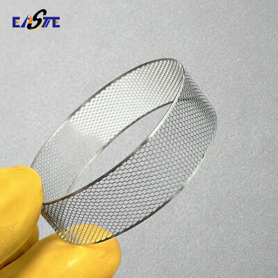 Hình ảnh tùy chỉnh được khắc bằng thép không gỉ 304 Vỏ lưới đầu báo khói cho thiết bị báo khói